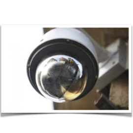 Caméra de vidéosurveillance hors service