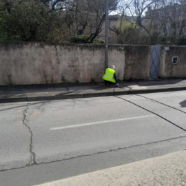 Cables de comptage rue du RICM Cables de comptage rue du RICM