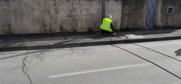 Cables de comptage rue du RICM Cables de comptage rue du RICM